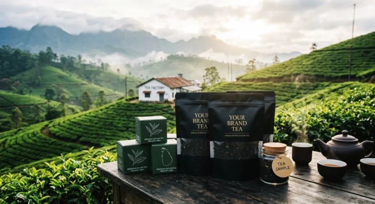 Want to Launch Your Own Tea Brand? Here’s How Private-Label Tea Works in Sri Lanka