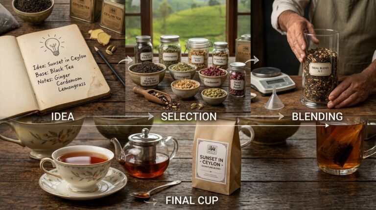 How Is a Custom Tea Blend Created? From an Idea to the Final Cup