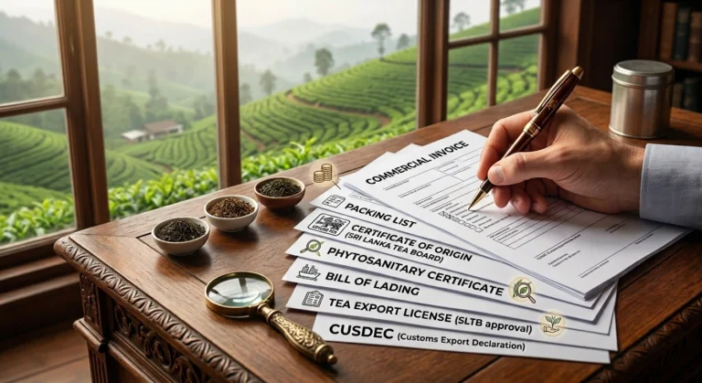 Importing Ceylon Tea from Sri Lanka? The Documents Buyers Should Know About